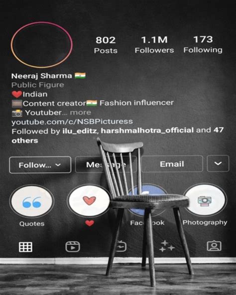 Instagram Profile Background With Chair Cbeditz