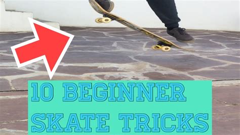 10 Easy Beginner Skate Tricks To Learn Youtube