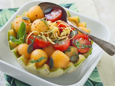 Melon en salade Recette de Melon en salade