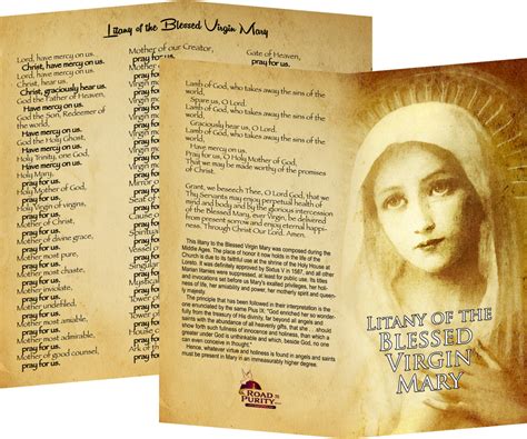 Litany Of The Blessed Virgin Mary Saint Hedwig Catholic Church B5d