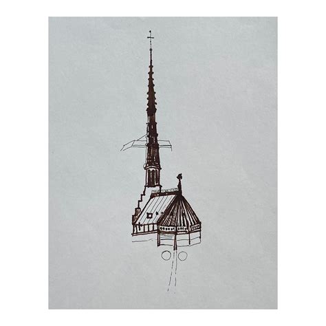 1990s Ron Yrabedra French Cathedral Drawing Chairish