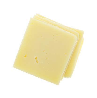 Single cheese slices for easy meal prep. Plaza Queso Queso Cheddar Rebanadas Sobre Fondo Blanco ...