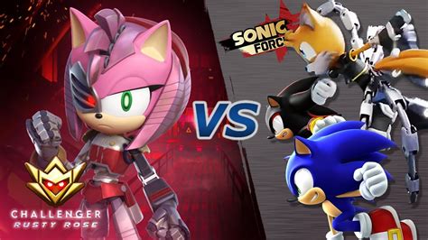 Tails Nine Vs Rusty Rose Challenger Event Sonic Forces Speed Battle
