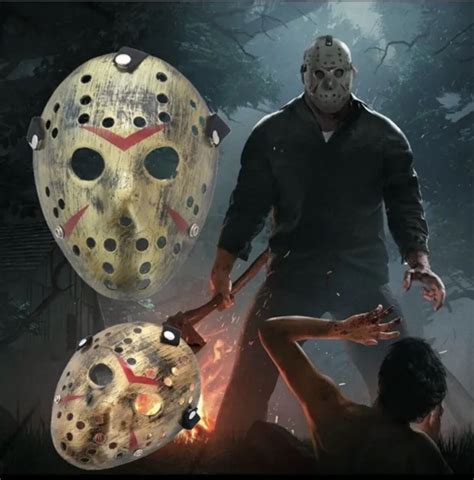 Jason Voorhees Friday The Th Horror Movie Hockey Scary Halloween Mask Uk Stock Picclick Uk