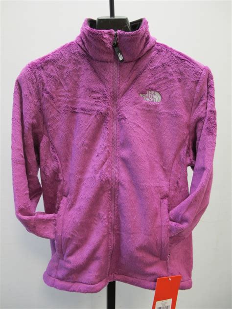 new women s north face osito jacket~ a warm soft and fuzzy jacket~ purple ebay