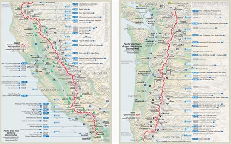 Pct Map California Printable Maps