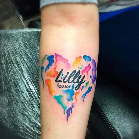 30 Beautifully Touching Tattoos Of Hearts With Names Spiritustattoo