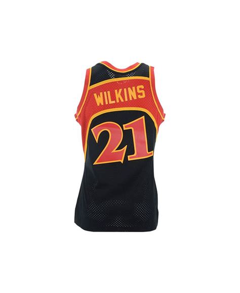 Mitchell And Ness Mens Atlanta Hawks Reload Collection Swingman Jersey