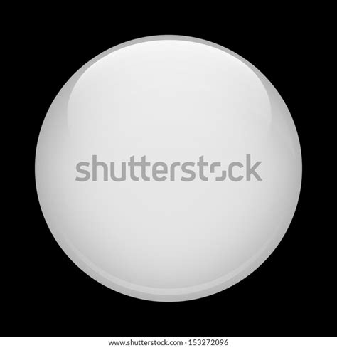 White Glass Sphere Stock Vector Royalty Free 153272096