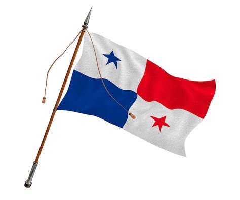 Premium Photo National Flag Of Panama Background With Flag Of Panama