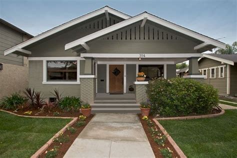 California Bungalow Modern Paint Colors Craftsman Bungalow