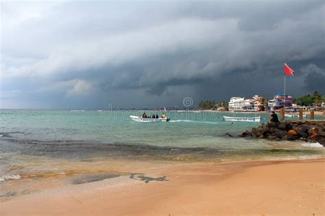 Hikkaduwa Beach In Sri Lanka Editorial Photo Image Of Lifestyle