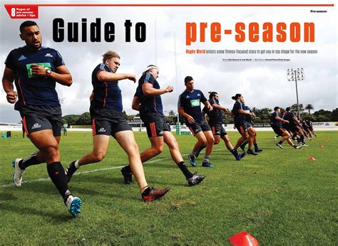 Pre Season Rugby Guide Part One Training Manual