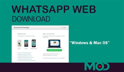 WhatsApp Web Download Untuk PC Windows 32&64bit dan Mac OS There is, however, a web client which can be used in tandem with your phone.