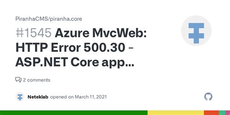 Azure Mvcweb Error Asp Net Core App Failed To Start The Internalid Field Must Be