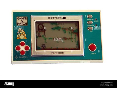 Nintendo Donkey Kong Jr 1980s Handheld Electronic Game Stock Photo Alamy