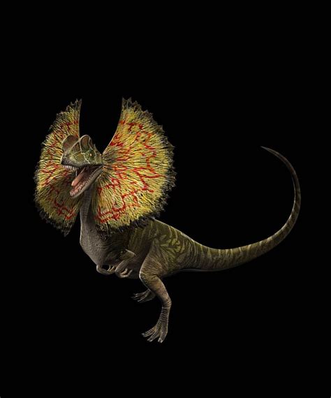 Such A Beautiful Render Of The Dilophosaurus In Jurassic World Al