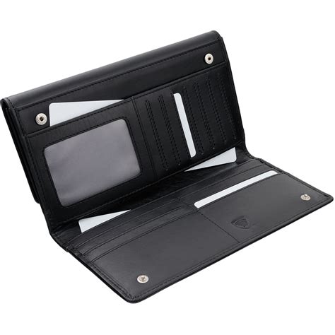 Rfid Blocking Ladies Wallet For Contactless Cards Black