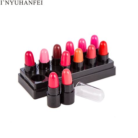 High Quality Travel Mini Lipstick Kits 12 Colorsset Lipstick Cosmetic