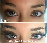 Images of Eye Makeup With Eyelash Extensions