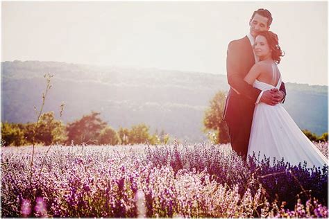 Lavender Field Wedding In Provence