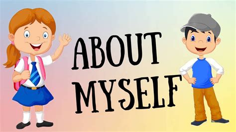 Self Introduction In English For School Kids Introduce Yourself In