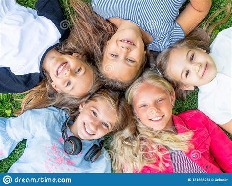 Happy Smiling Kids Stock Photo Image Of Smiling Summer