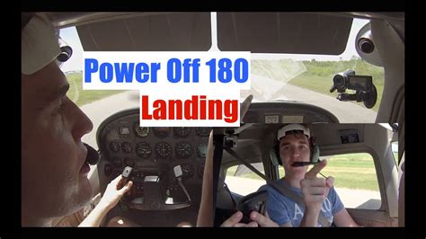 Cessna 172 Power Off 180 Landing Atc Audio Youtube