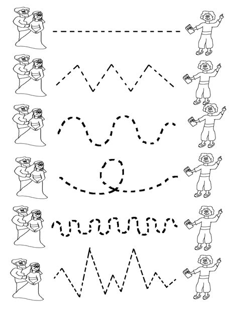 Preschool Tracing Worksheets For Practice Preschool Tracing Tracing
