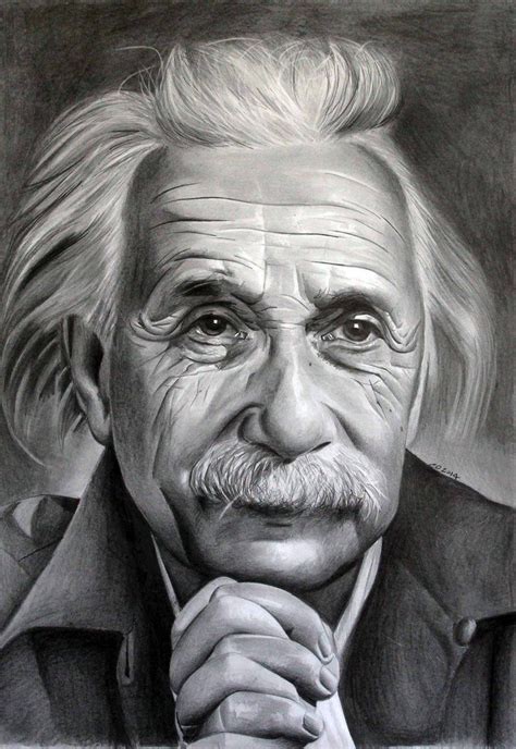 Albert Einstein 2 By Donchild On Deviantart Portrait Drawing