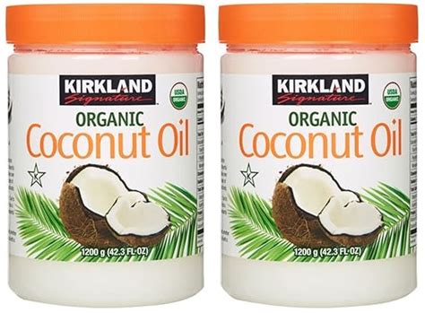 Kirkland Signature Organic Virgin Coconut Oil Cold Pressed Unrefined 1