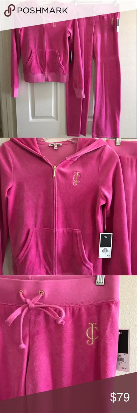 Juicy Couture Tracksuit Nwt S Jacket And Xs Bottom Juicy Couture