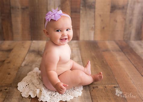 O show your baby how to comfort herself when she's upset. KatieLew Photography - Miss Camryn 6 months old ...