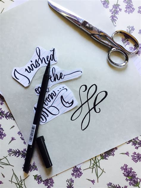 Express Your Creativity Calligraphy Words Calligraphy