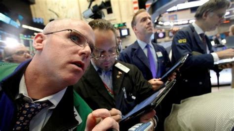 Dow Jones Closes At Fresh Record High Bbc News