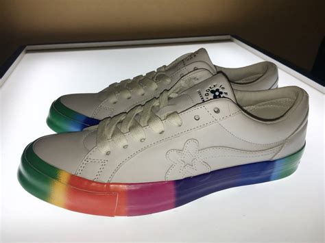 Converse Converse X Golf Le Fleur Rainbow One Star Grailed