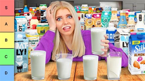 I Tried Every Popular Non Dairy Milk Youtube