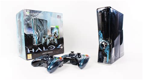 Microsoft Xbox 360 Slim 320gb Halo Limited Edition System