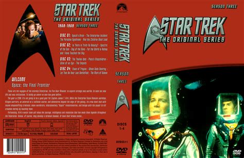Star Trek Original Series Season Three Discs Tv Dvd