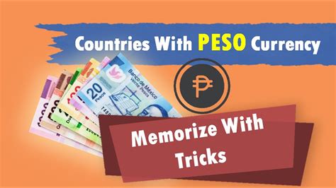 Trick To Learn Country With Peso Currency Static Gk Wbcs Ssc