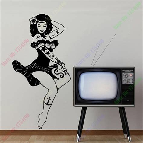 Buy Free Shipping Pinup Sally Tattooed Girl Living