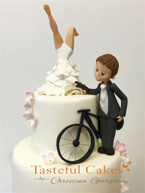 Funny Personalised Bride And Groom Topper Wedding Cake Topper Tasteful Cakes By Christina