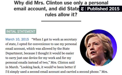 How The Story Of Hillary Clintons Emails Has Changed The New York Times