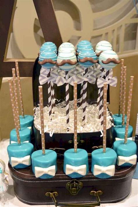 Some dads even have their own, separate, baby shower. 60 Fantastic Baby Shower Ideas for Boys | Little man birthday party ideas, Mustache birthday ...