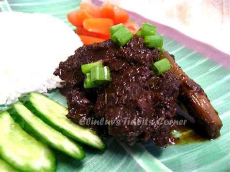 Salah satu review dari customer. Elinluv's Tidbits Corner: 'Daging Masak Hitam Sarawak ...
