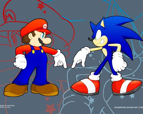 Mario And Sonic Sonic Crossover Wallpaper 18300412 Fanpop