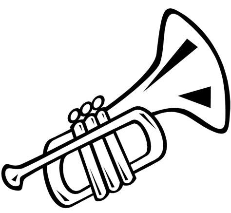 Musical Instruments Clipart Black And White Free Download On Clipartmag