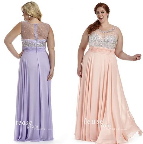 Blush Plus Size Prom Dresses 2016 Sheer Neck Rhinestones Crystals Beads
