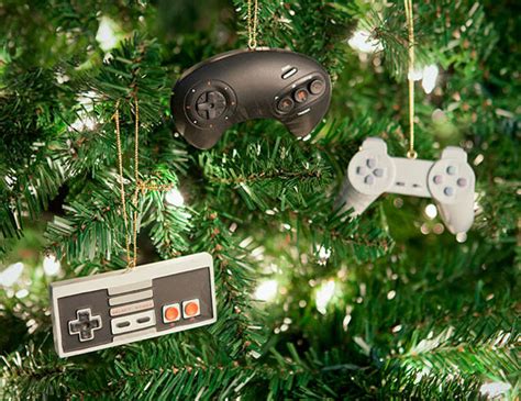 Geeky Game Tree Decorations Nerdy Christmas Ornaments