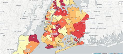 How To Map Both The Quantity And Change Of Nypd Precinct Level Crime